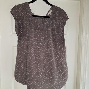LC Lauren Conrad tie back blouse